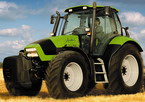Traktoren, Landmaschinen, Landtechnik, Kürbiserntemaschine